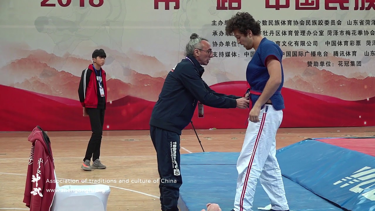 Shuaijiao fights France vs China - Heze Shandong
