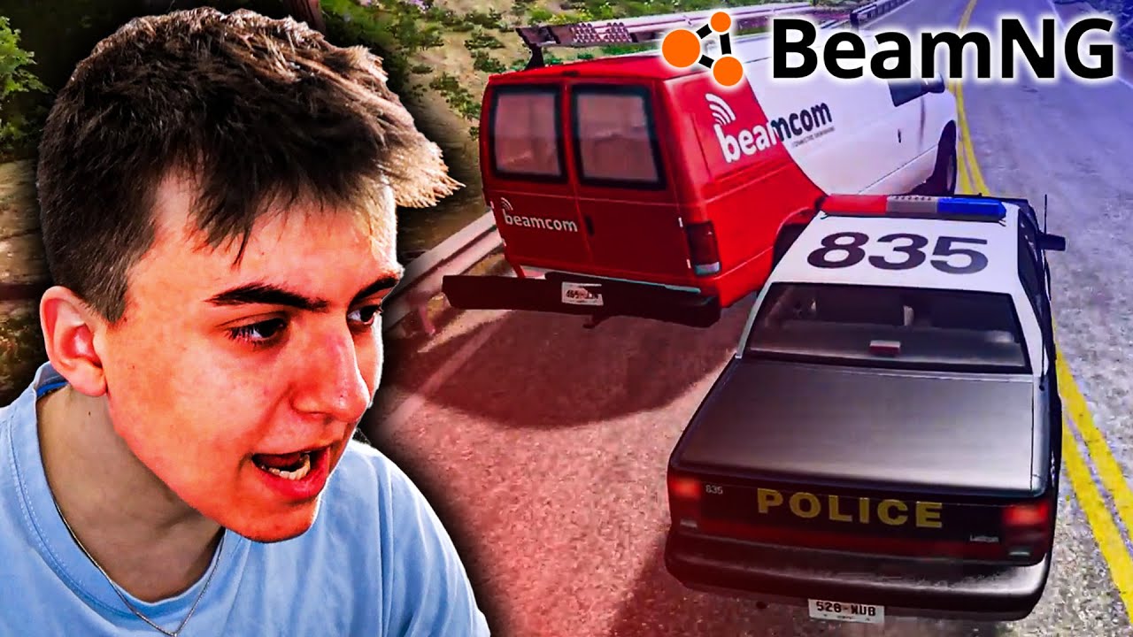 PROČ JE DODÁVKA RYCHLEJŠÍ NEŽ JÁ?! 😡 BeamNG