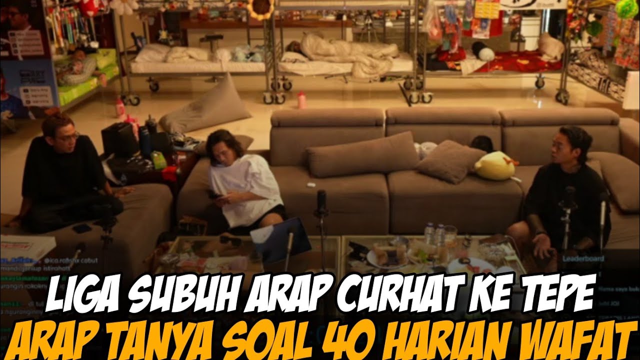 LIGA SUBUH ARAP TANYA SOAL 40 HARIAN WAFAT DI ISLAM KE MAS TEPE, YB CERITA PERNAH ROKO 2 HARI 1 SLOP