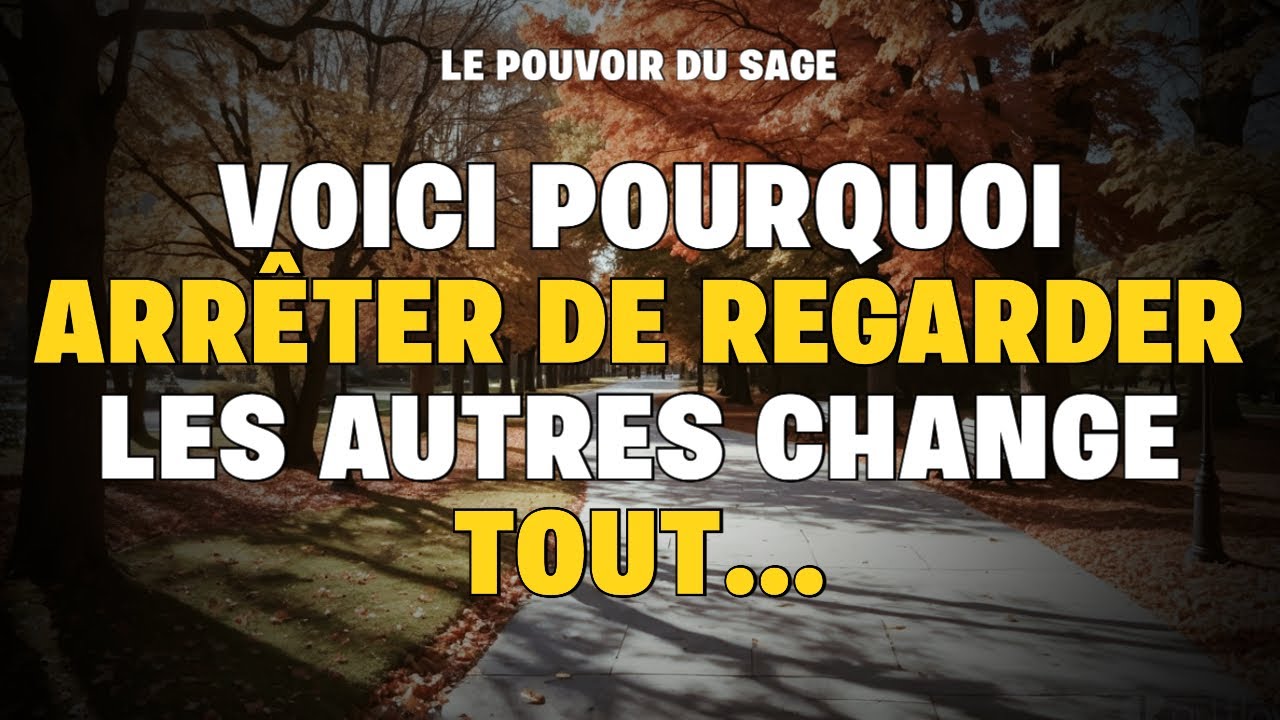 Travaille sur toi en silence, et les résultats feront du bruit