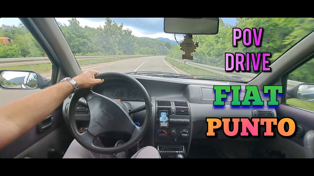 1996 Fiat Punto [1.1  55 HP] - POV Test Drive