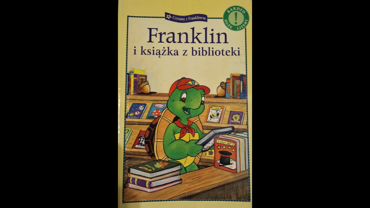 3.Franklin i książka z biblioteki - Słuchowisko - Kingusia czyta dzieciom ❤