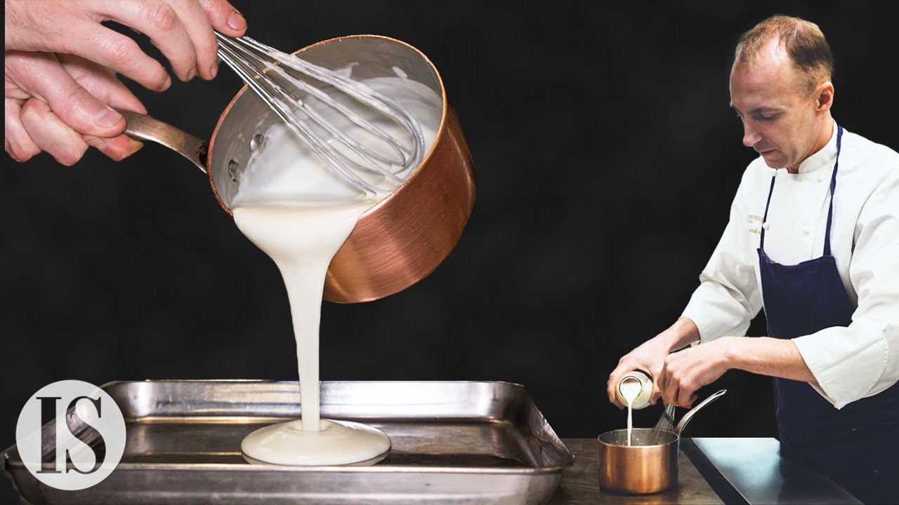 La besciamella in un ristorante 2 stelle Michelin francese con Giuliano Sperandio -  Le Taillevent**