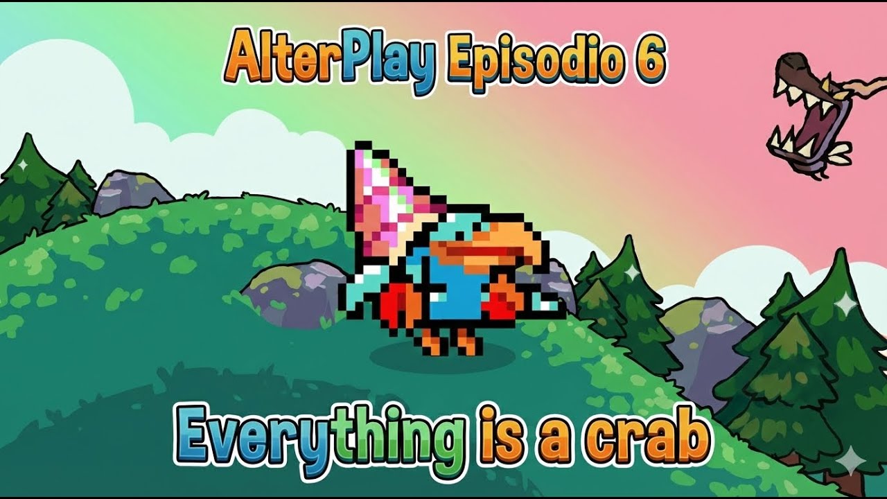 EVERYTHING IS A CRAB EN ESPAÑOL, Ep 6. El zorro rata pulpogrejo con pico.