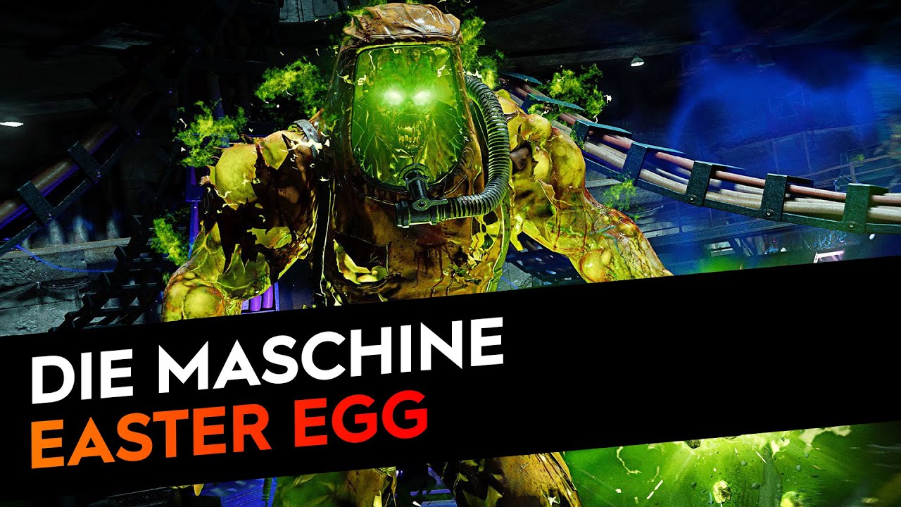 DIE MASCHINE - Jak przejść EASTER EGG'A - Poradnik Black Ops: Cold War Zombies
