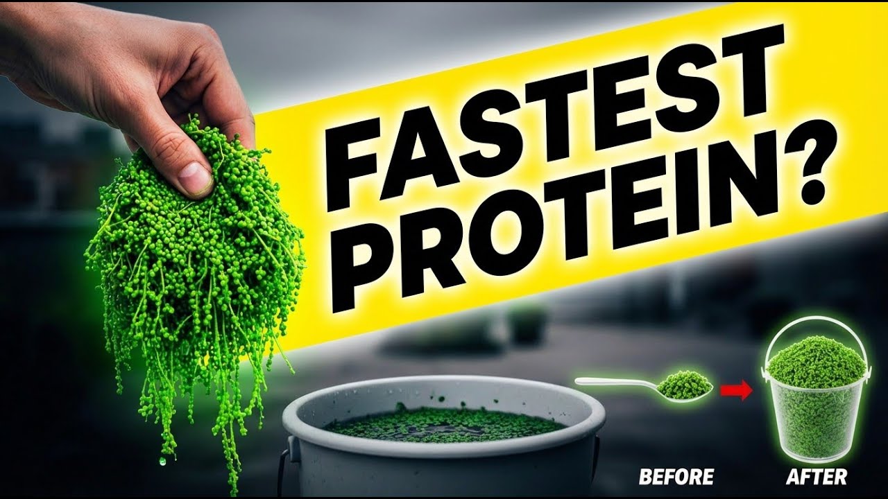 The Fastest Protein You Can Grow at Home (No Soil Needed!)