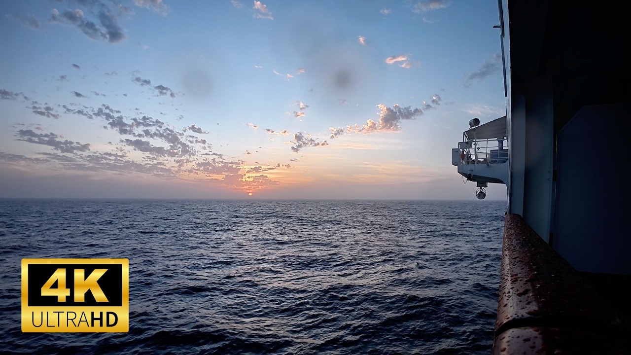 Relaxing Music - Sunrise over the Atlantic Ocean