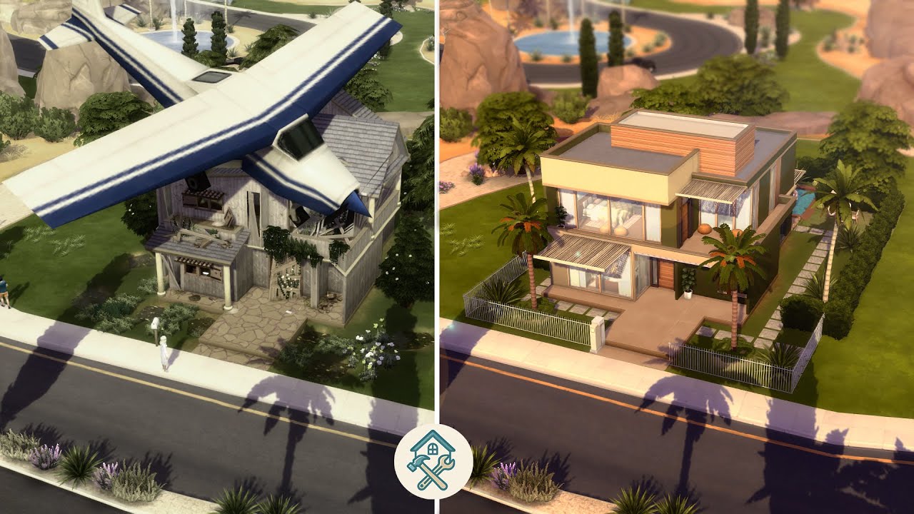 CAIU UM AVIÃO EM CIMA DESSA CASA 🥺, VAMOS REFORMAR! │ Slow Build │ Construção