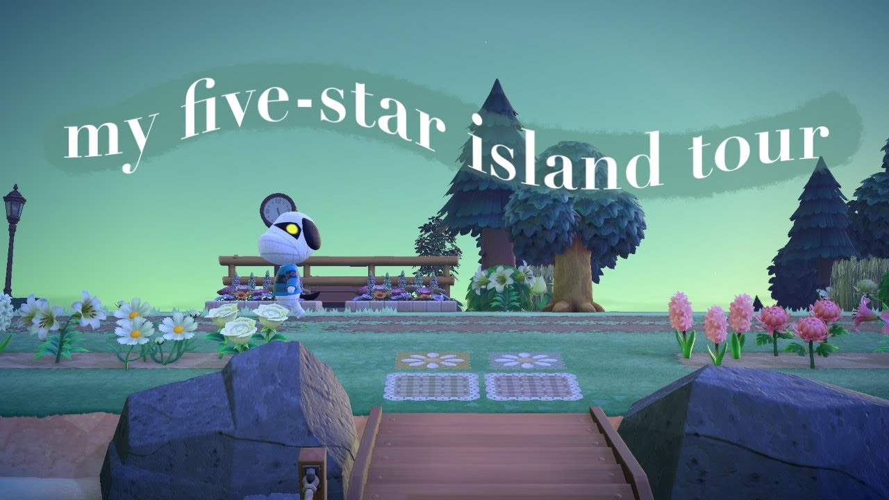 my five-star island tour | animal crossing new horizons