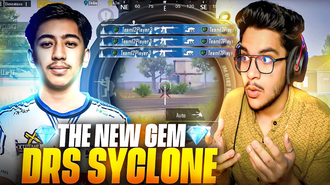 🥵THE UNDERRATED GEM FRAGGER IN🇳🇵DRS LINEUP *DRS SYCLONE* Best Moments in Pubg Mobile