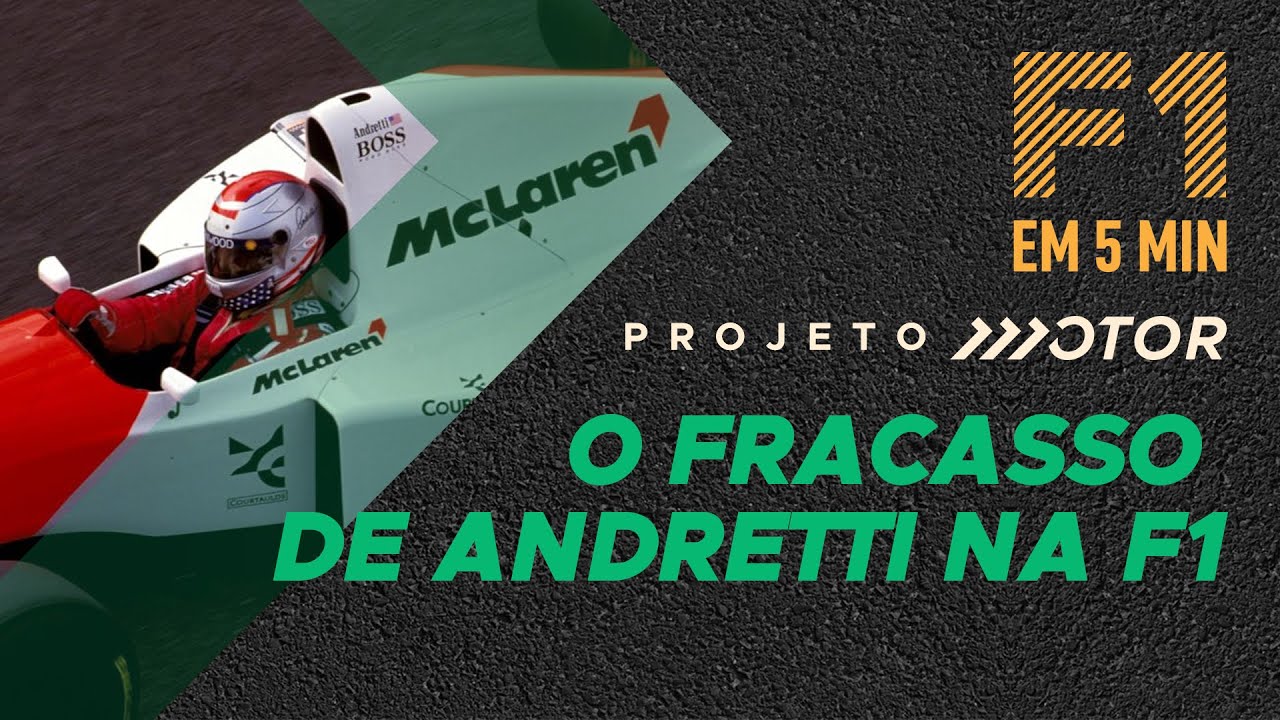 COMO FOI A PASSAGEM FRACASSADA DE MICHAEL ANDRETTI PELA F1