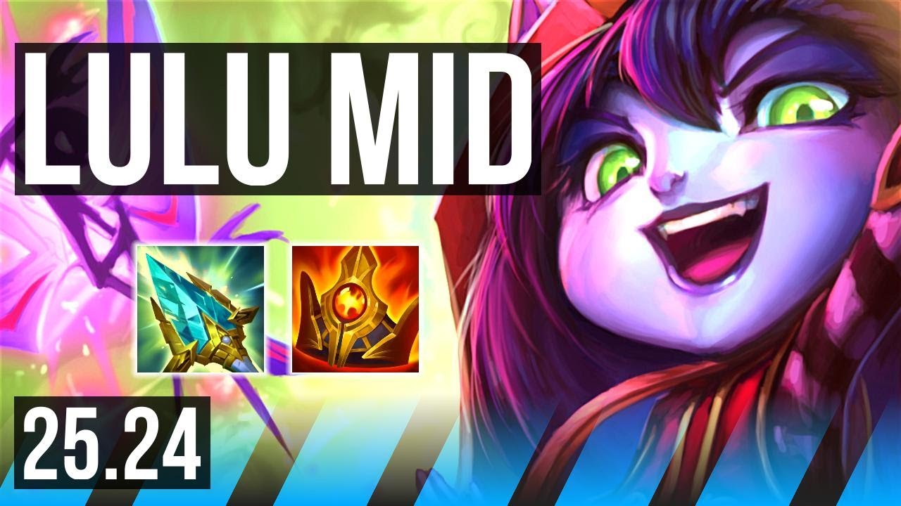 LULU vs AMBESSA (MID) | 18K damage, 7k gold comeback | EUW Master | 25.24