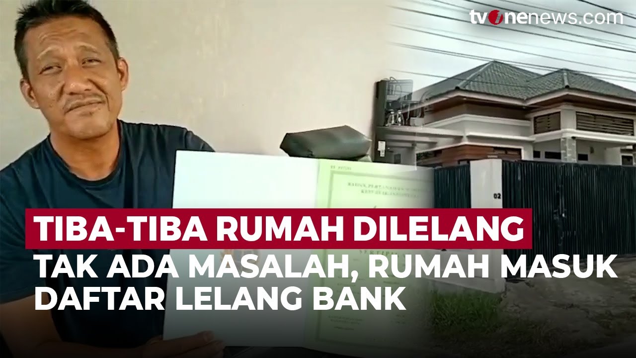 Warga Padang Lawas Terkejut Rumahnya Masuk Daftar Lelang Bank BUMN | OneNews Update