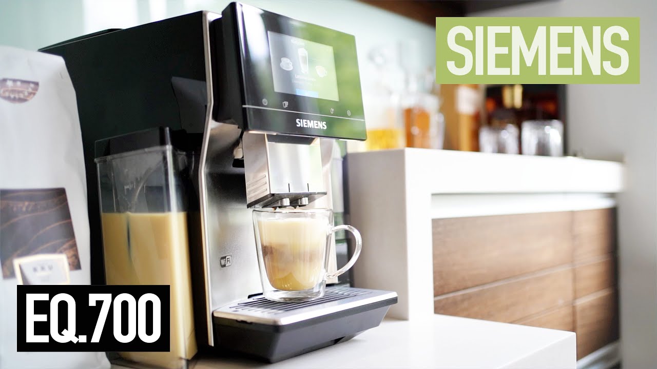 Siemens EQ700 Integral - ekspres parzący perfekcyjne kawy
