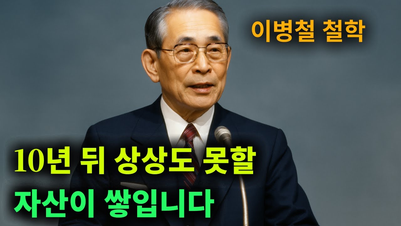【이병철 어록】복리는 지금 이걸 하는 사람에게만 온다 │ 책과사람 │ 인생철학 │ 성공지혜