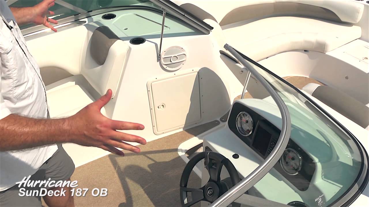 Hurricane SunDeck 187 OB Product Walk-Through