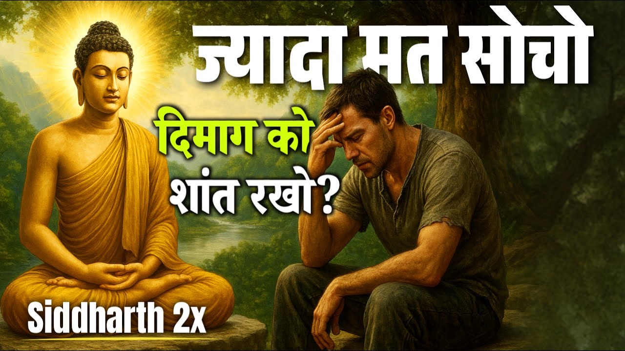 99% लोग Overthinking में फंसे हैं | गौतम बुद्ध की सबसे शक्तिशाली सीख। Buddha teachings