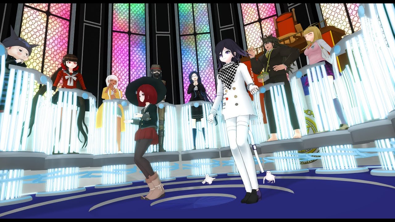 【ダンガンロンパMMD】夢野さんと王馬くんでダンスダンスデカダンス2024【ネタバレ】