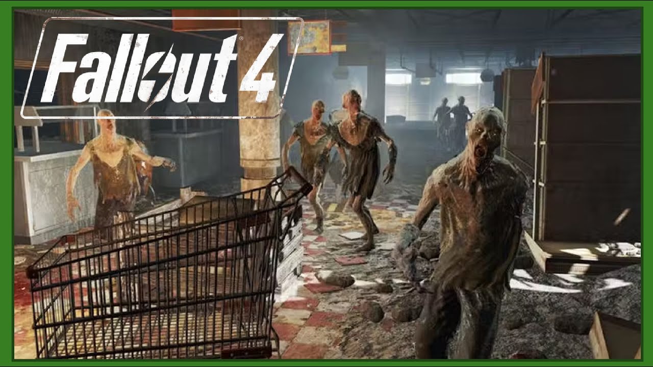 Clearing out Feral Ghouls! Fallout 4 - Part 4