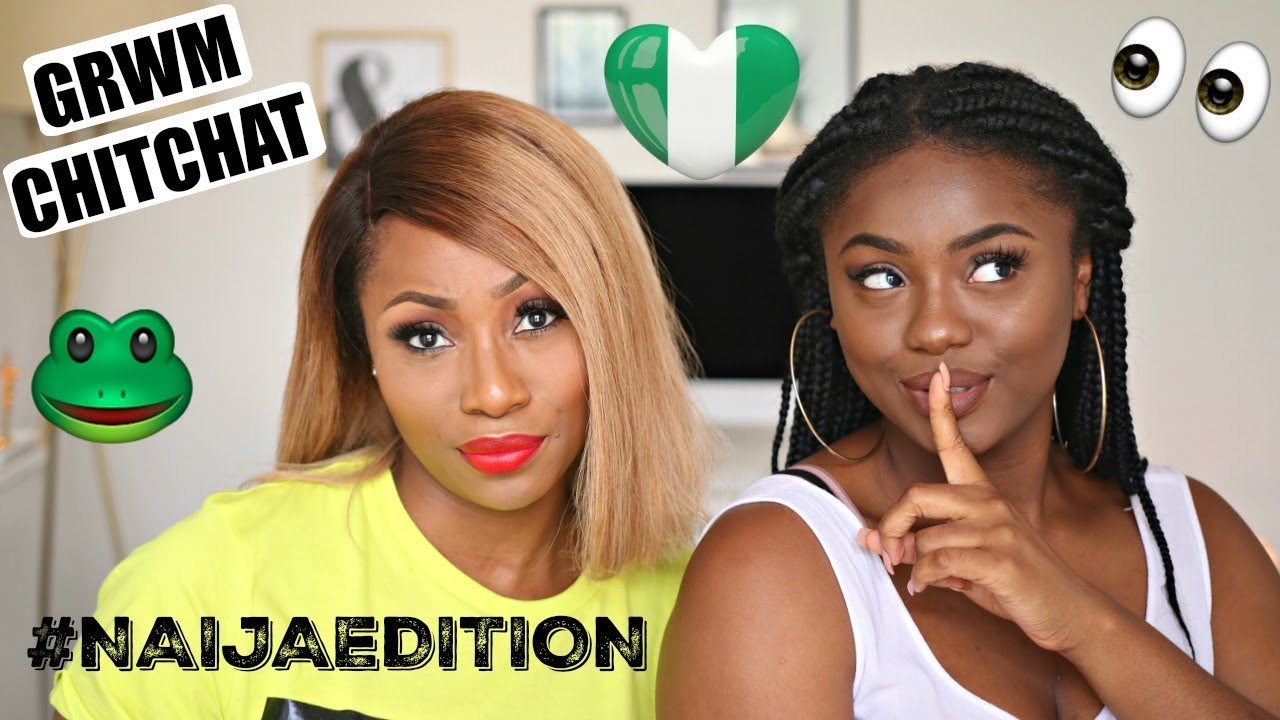 DATING IN LAGOS, MARRIAGE & NATURAL HAIR| GRWM FT DIMMA UMEH