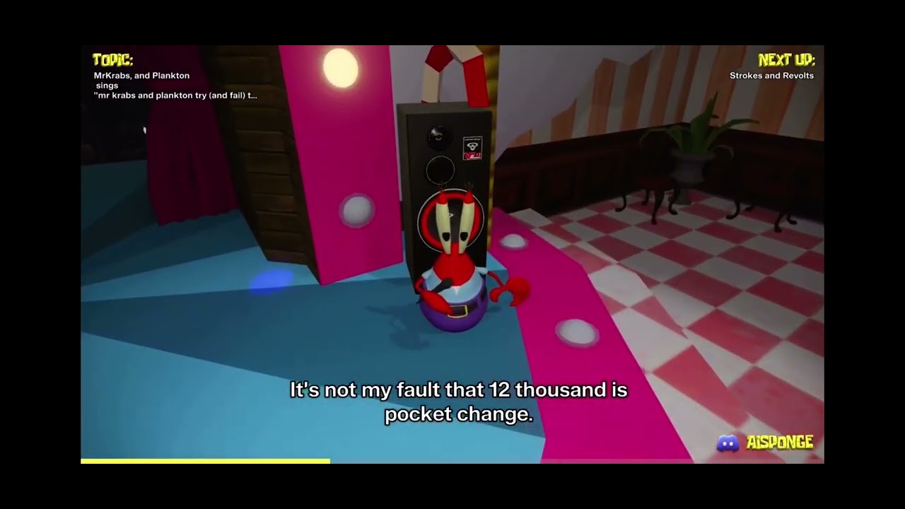 SPONGE AI: Mr. Krabs and Plankton fail to sing Highway To Hell