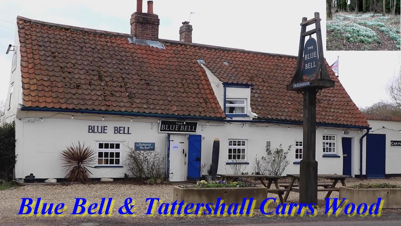 A Day Out, Lunch at 13th century Blue Bell Inn & a walk to see Snowdrops in Tattershall Carrs Wood