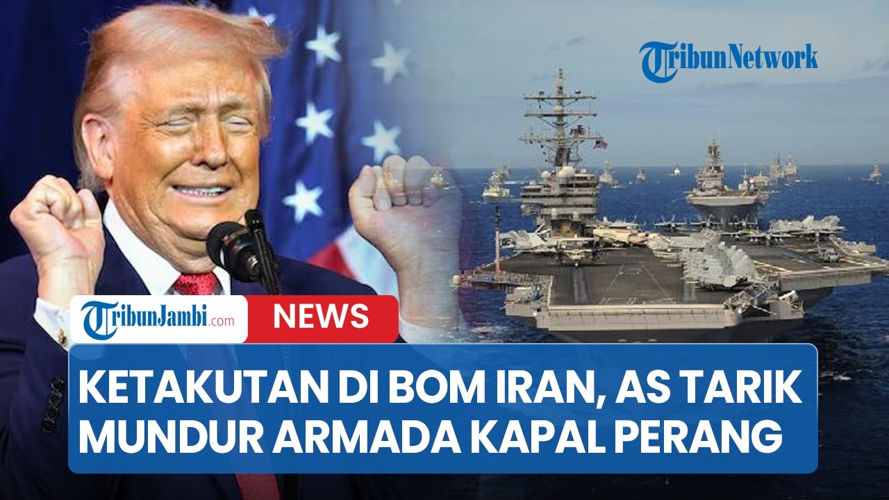 AS Ketakutan di Bom Iran! Trump Tarik Mundur Semua Kapal Perang di Bahrain