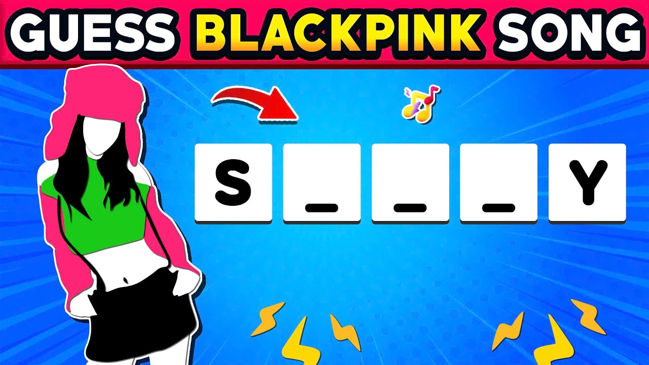 Смогут ли BLINKи угадать песни BLACKPINK без гласных? 🖤💗 #2 | Викторина по K-pop