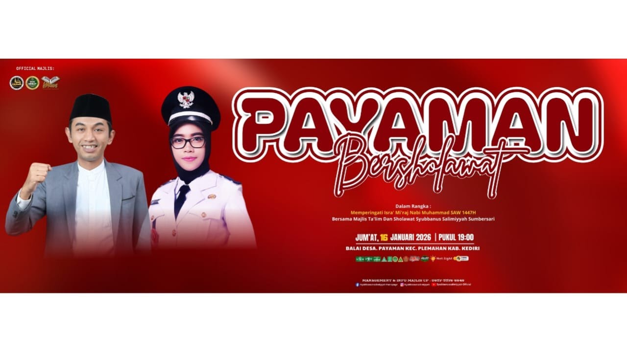 🔴PAYAMAN BERSHOLAWAT BERSAMA MAJLIS TA'LIM DAN SHOLAWAT SYUBBANUSSALIMIYYAH SUMBERSARI