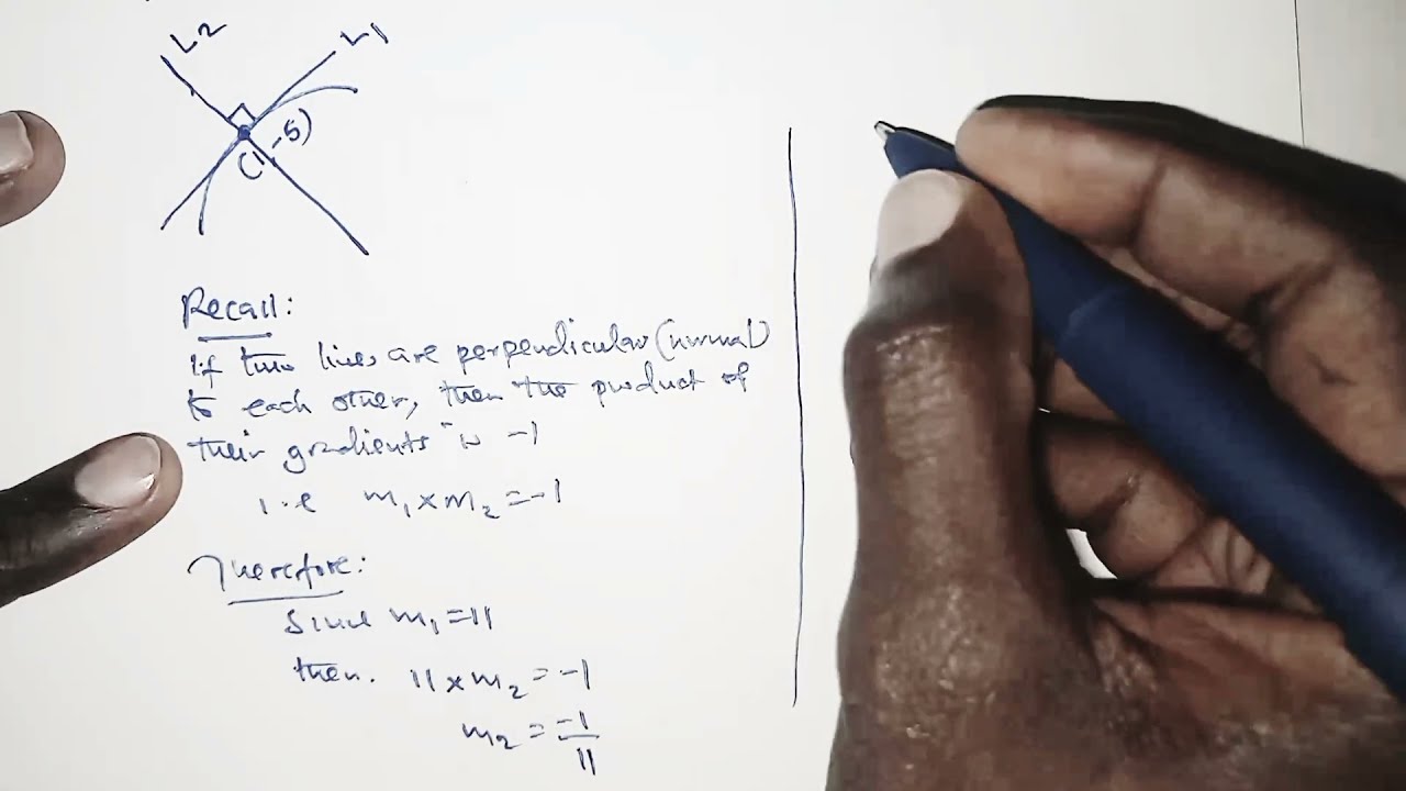 Equations of tangents & normals to a curve.