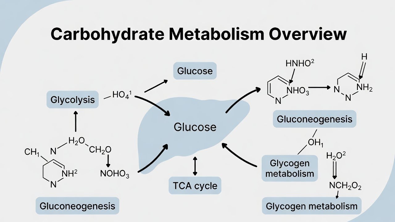 Overview of Carbohydrate Metabolism | Glycolysis and TCA ( part 1 )| MBBS Biochemistry Hindi/ Urdu