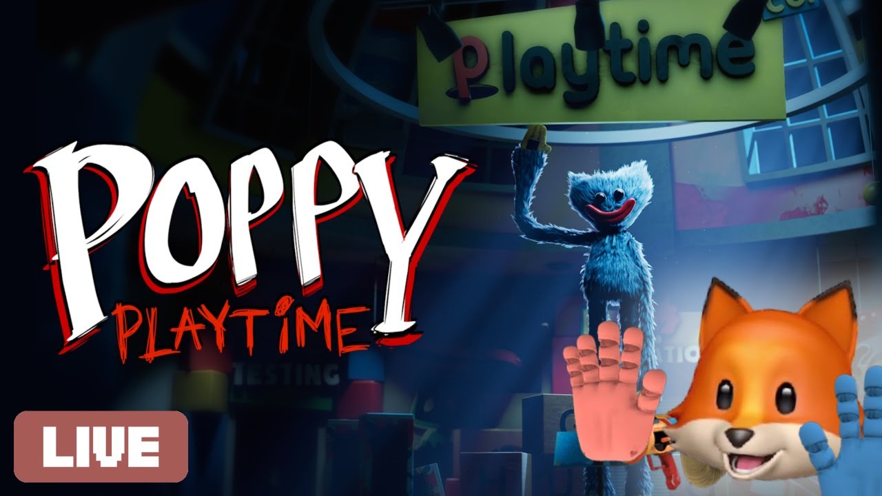 [LIVE] Poppy playtime als een Vos!