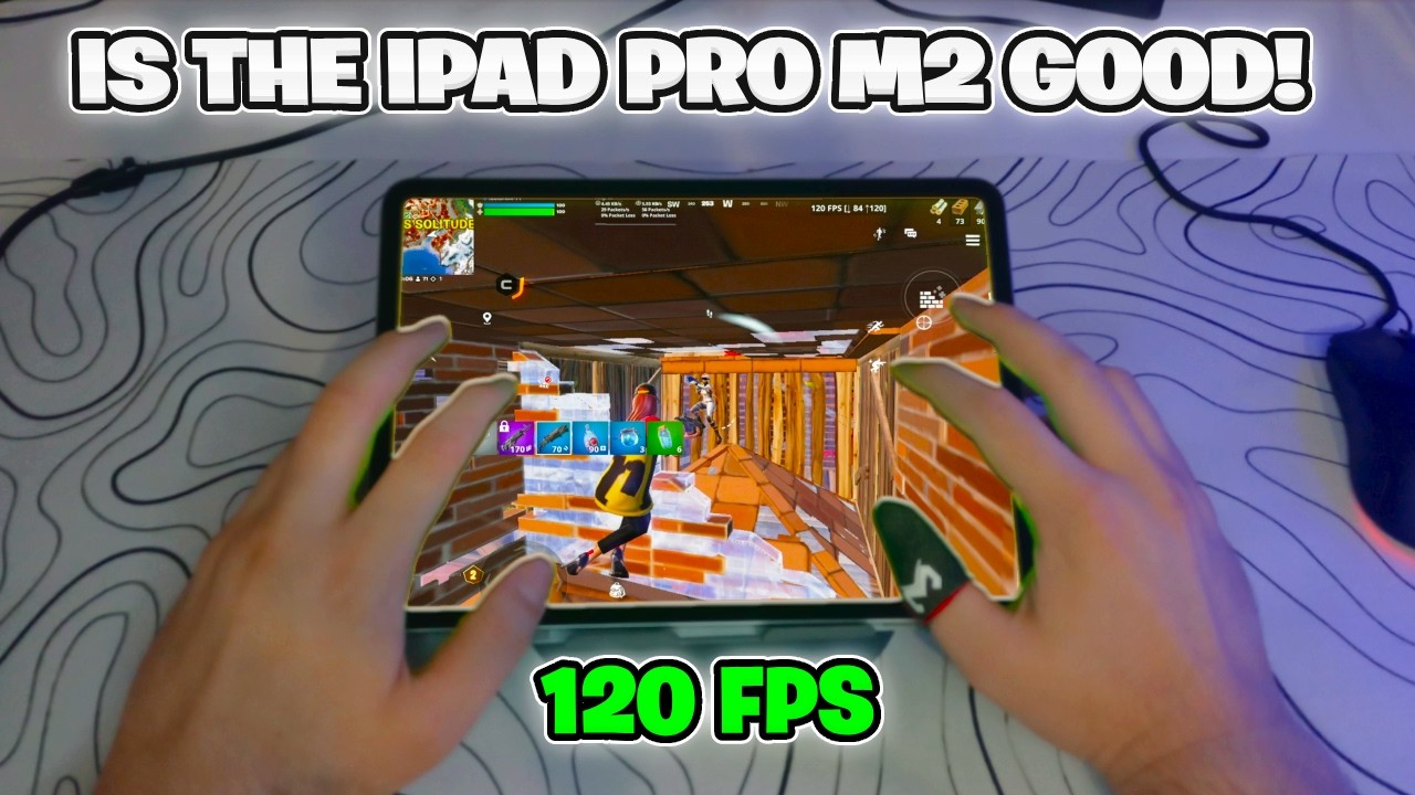 Is the iPad Pro M2 Good for Fortnite Mobile? (120FPS Test)