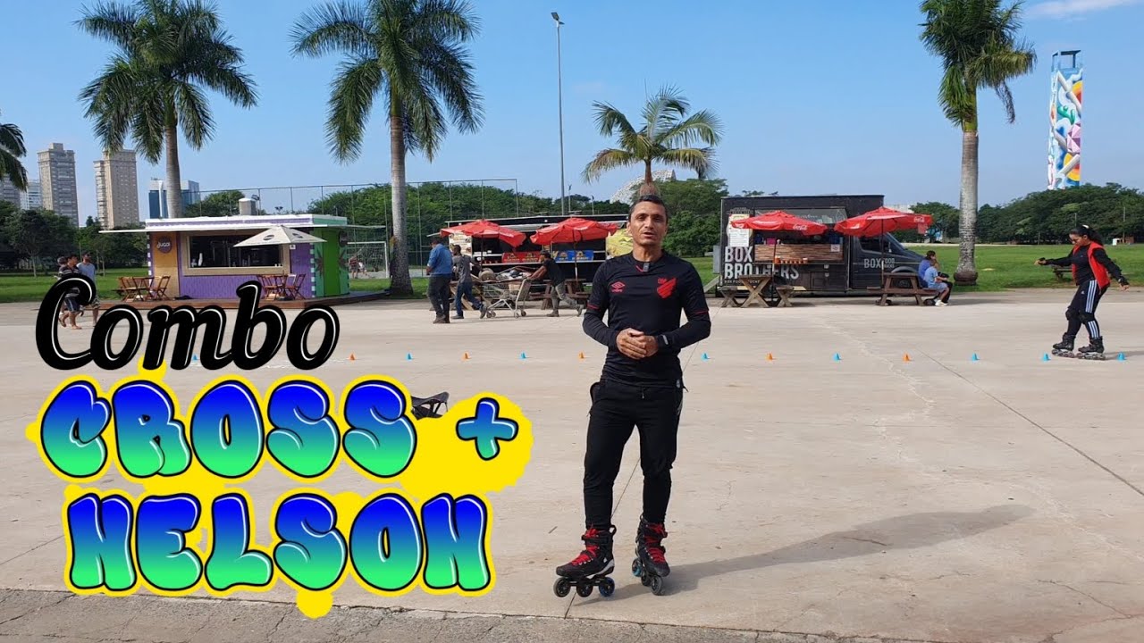 Aprenda o combo ( cross+nelson) freestyle slalom, passo a passo.