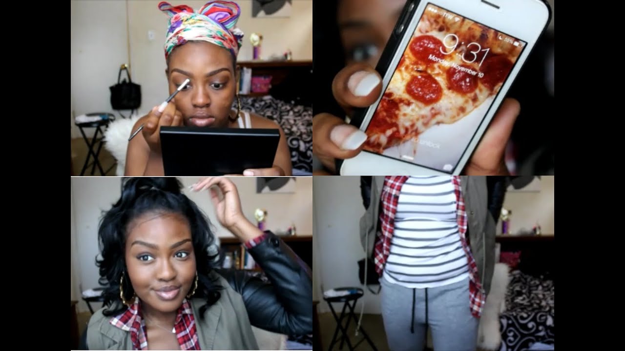 GRWM COLLEGE Naturally Flawless Makeup