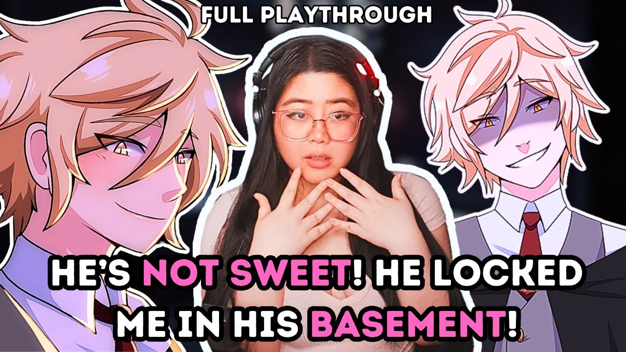 Yandere Locked Me In HIS BASEMENT?! | Trick And Treat - Full Playthrough