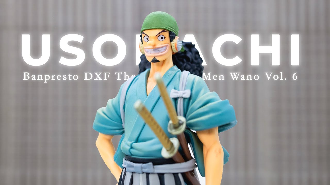 Banpresto DXF The Grandline Men Wano Vol. 6 Usopp/Usohachi // One Piece Figure Review