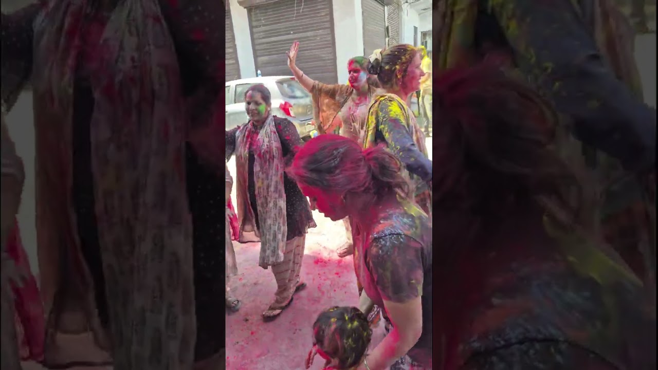Holi celebration #jyoti #dailyvlog #viral #trending #holi 