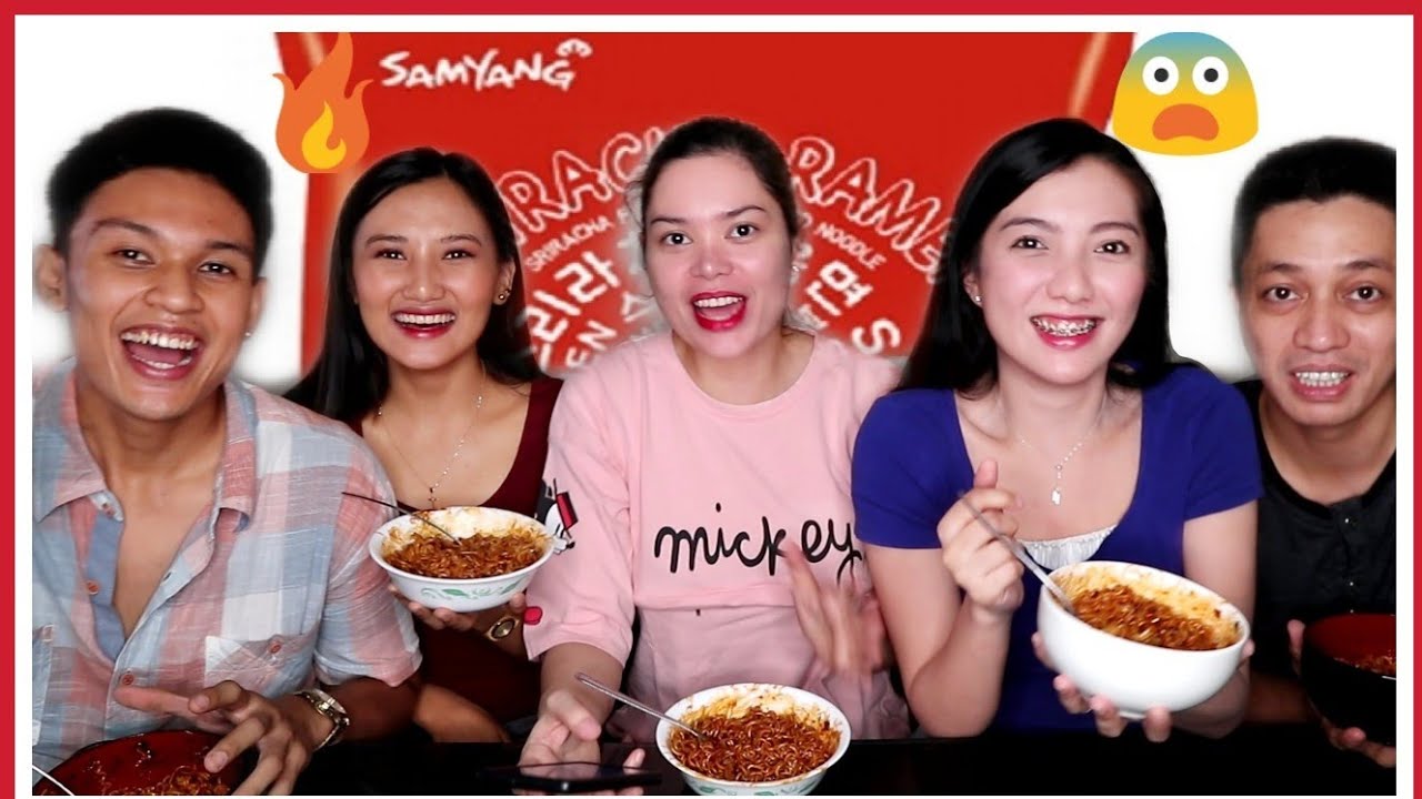 SRIRACHA RAMEN CHALLENGE | ANG MATALO SASAYAW NG DI LAHAT BY DONNALYN BARTOLOME IN PUBLIC HAHA!