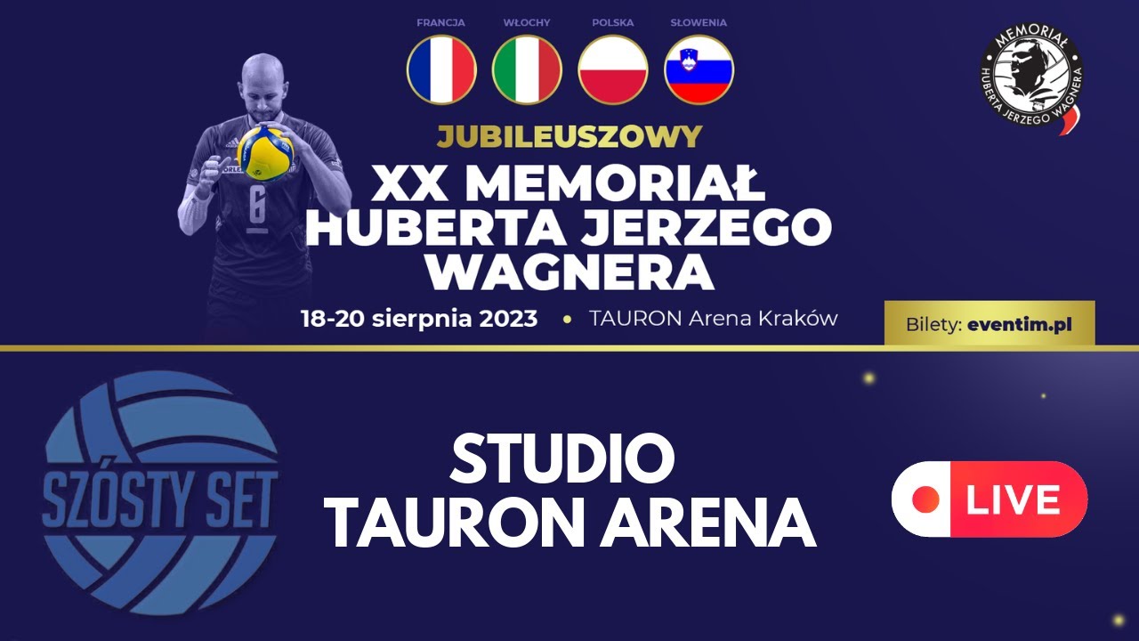 Zaczynamy XX Memoriał Wagnera - Studio Tauron Arena #1