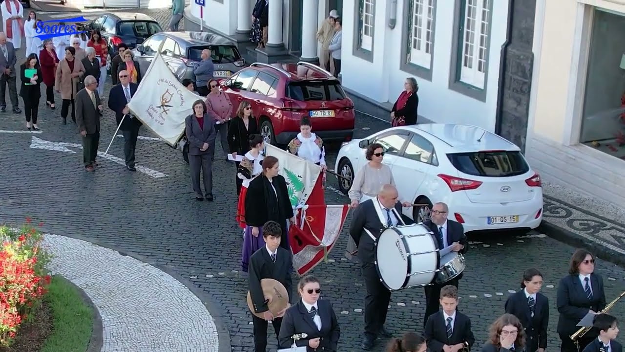 Procissão de Santa Cicília 2022, cidade da Horta, ilha do Faial, Açores
