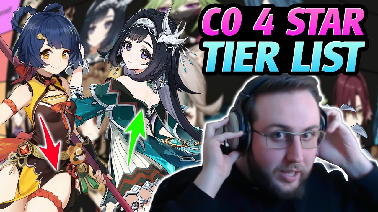 Updated C0 4 Star Characters Tier List