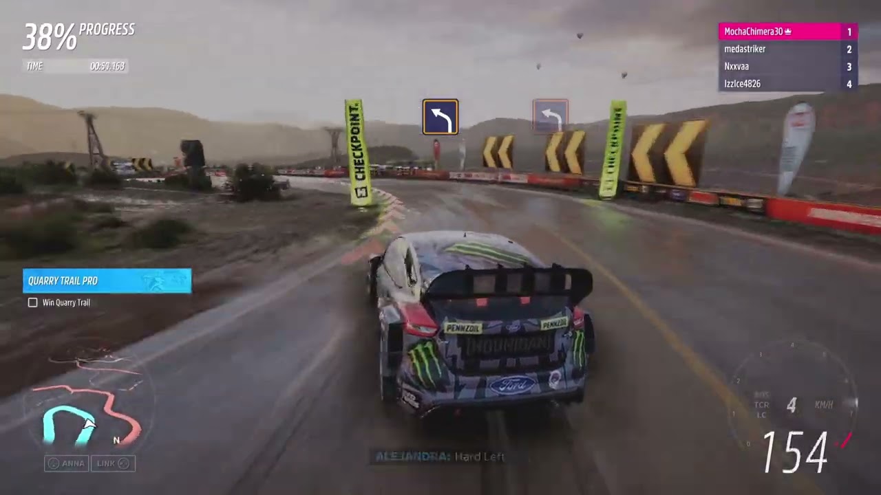 HARD RALLY CONDITIONS, P1 🥇 | Forza Horizon 5 PS5 | Hoonigan Ford Focus