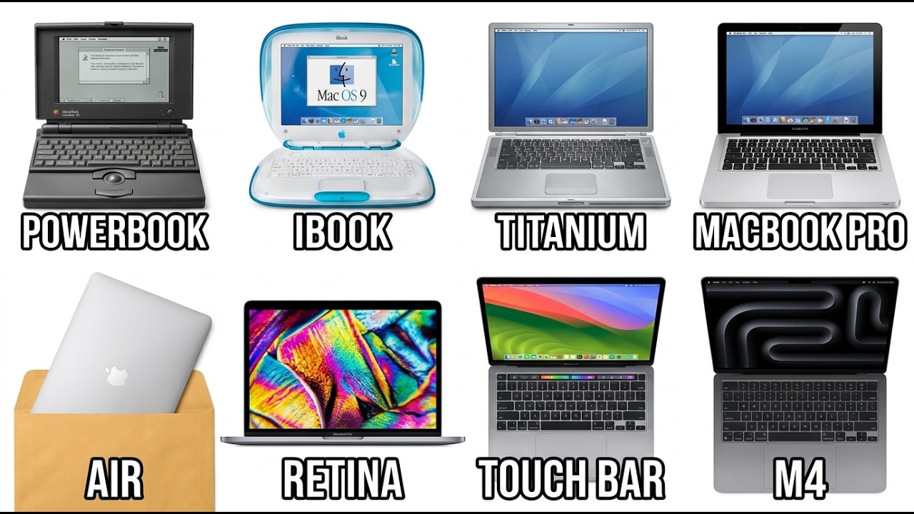 Every MacBook Ever Made Explained in Detail