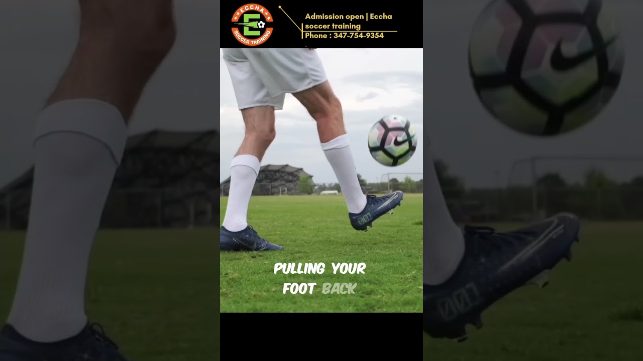 Control Vertical Balls Close With The Toe Stop Technique 