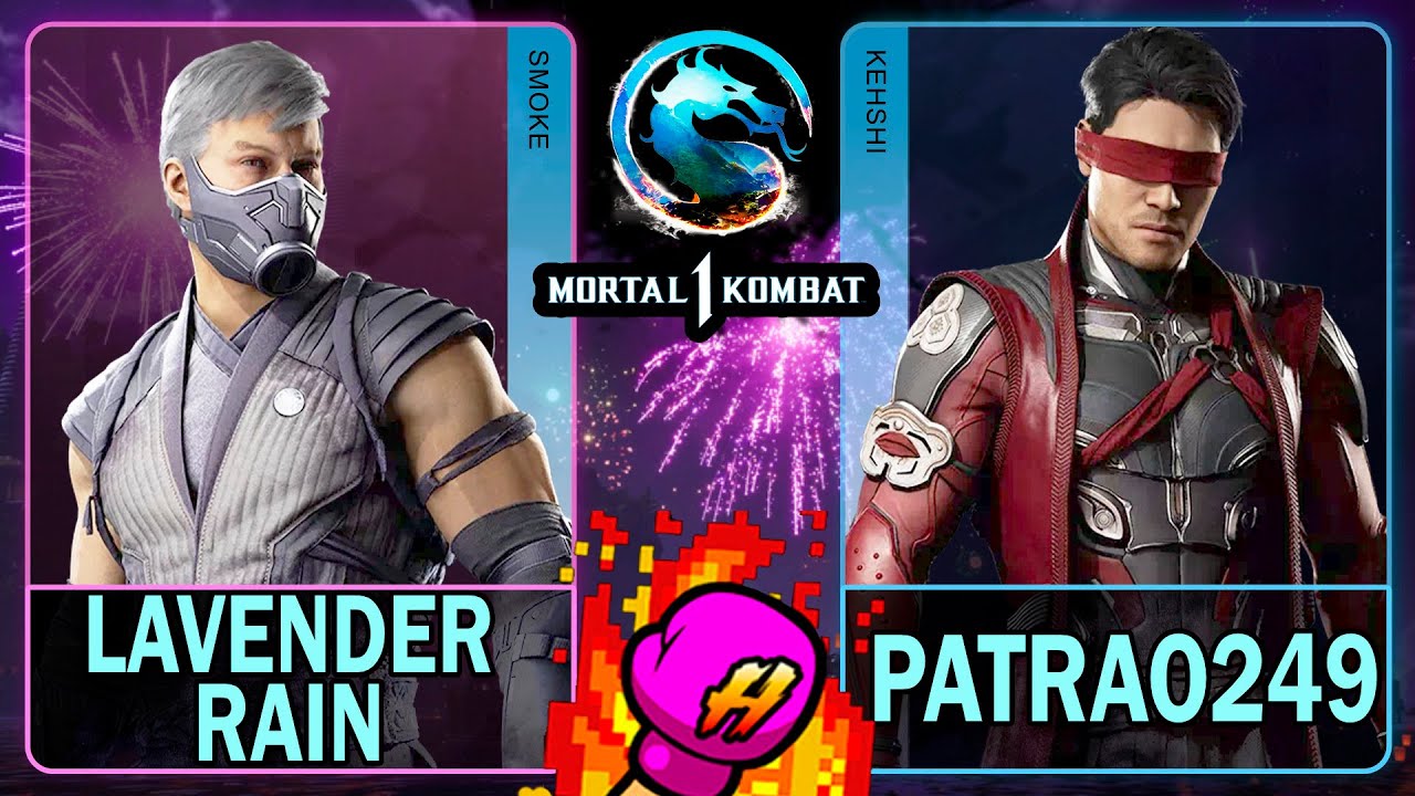 MK1 Lavender Rain (SMOKE) VS Patrao249 (KENSHI)🥊Mortal Kombat 1🥊4K 60ᶠᵖˢ