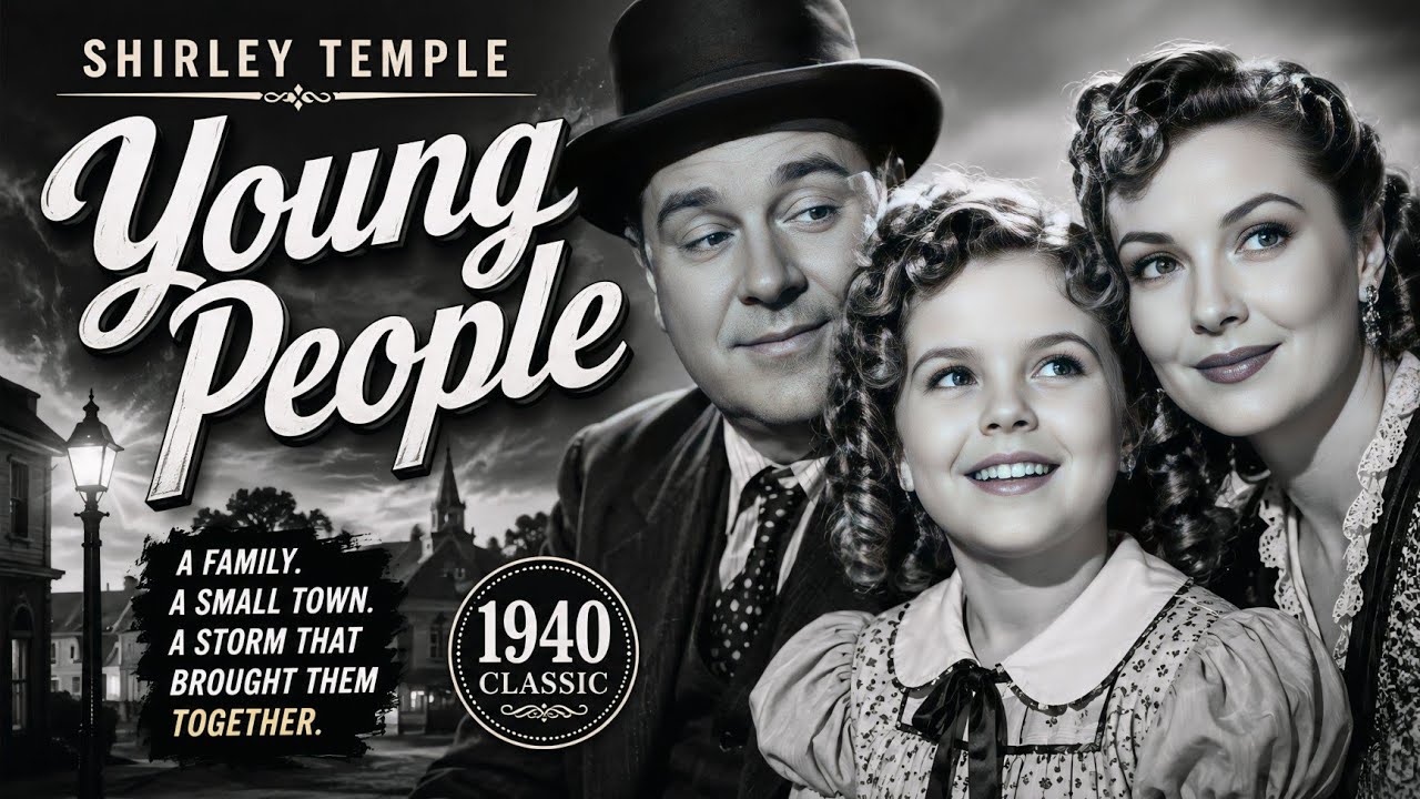 Young People (1940) Shirley Temple, Jack Oakie, Charlotte Greenwood / American Drama Film