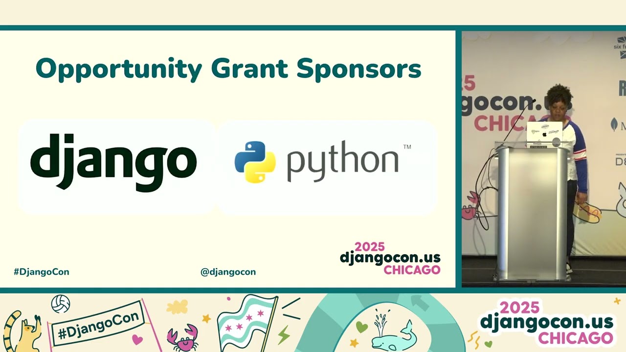 DjangoCon US 2025 — Заключительное слово Киании Фелпс