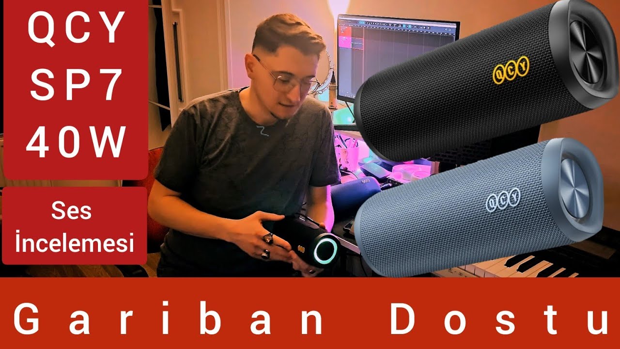 QCY SP7 40W - Bluetooth Hoparlör Ses İncelemesi ~ Gariban Dostu F/P Ürün