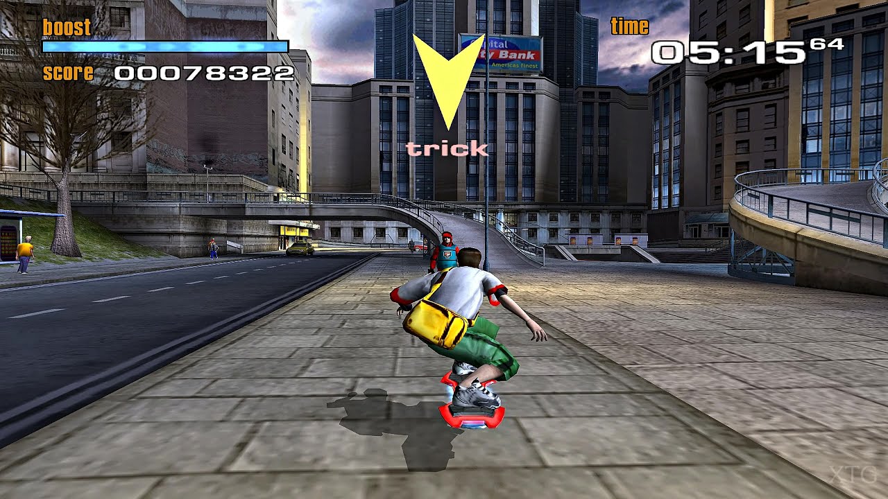 Геймплей AirBlade PS2 HD (PCSX2 v1.7.0)